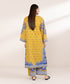 Women's Pret Lawn Printed Yellow Boxy Shirt